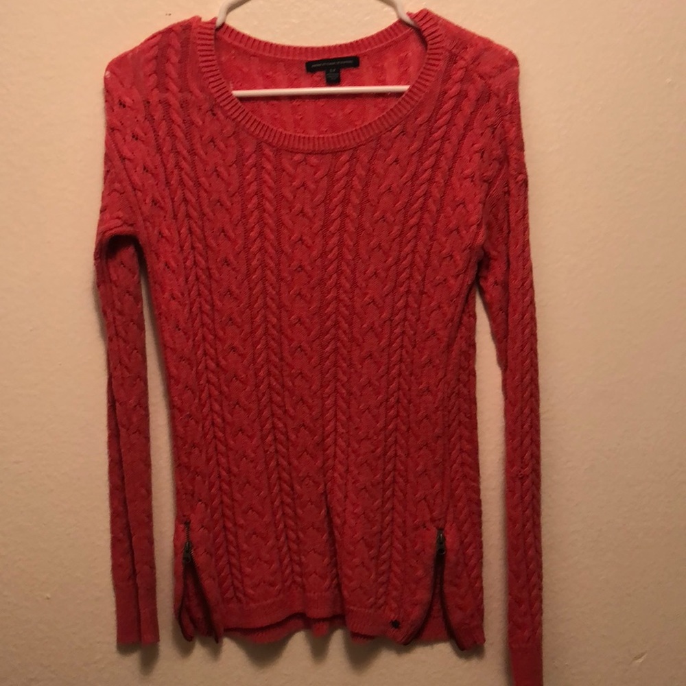 Pink American Eagle sweater